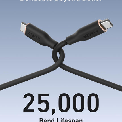 Anker USB-C to USB-C Cable (Flow, Silicone)
