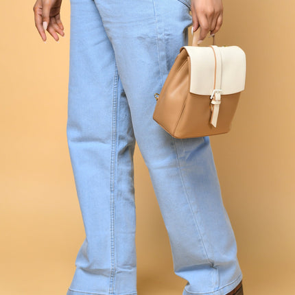Claire Women's Backpack - Beige