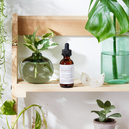 Organic Face & Eye Serum / Organic Facial Oil / Anti-Aging Serum /