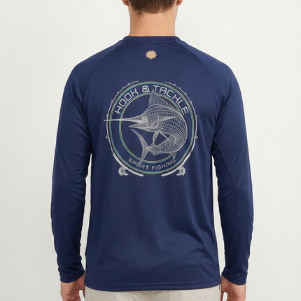 Men's Marlin Wired L/S UV Fishing Shirt