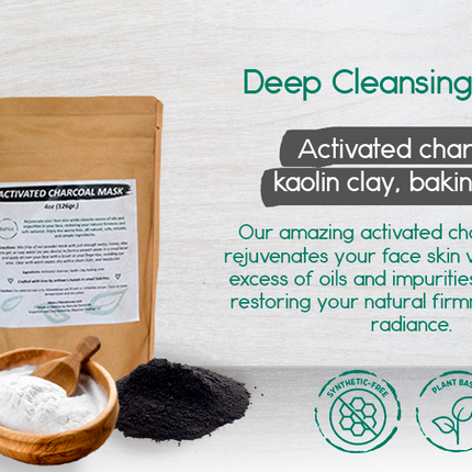 2-pack Activated Charcoal Facial Mask