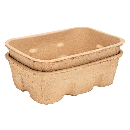Kitty Sift 2-Pack Disposable Heavy Duty 6mm Thick Cat Litter Box - Sustainable Clean & Water Resistant - Jumbo 2-Pack
