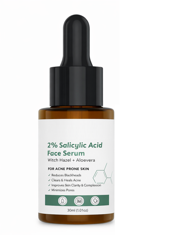 2% Salicylic Acid Face Serum for Acne 30ml